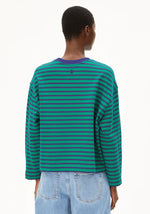 Afbeelding in Gallery-weergave laden, FRANKAA MAARLEN STRIPE SWEAT
