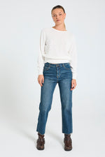 Afbeelding in Gallery-weergave laden, FQHARLA-JEANS BLUE DENIM
