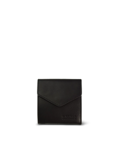 GREORGIE'S WALLET BLACK STROMBOLI LEATHER