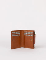 Afbeelding in Gallery-weergave laden, JAMIE WALLET COGNAC CLASSIC LEATHER
