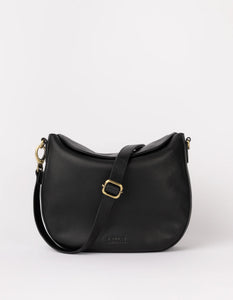 LANA BLACK SOFT GRAIN LEATHER