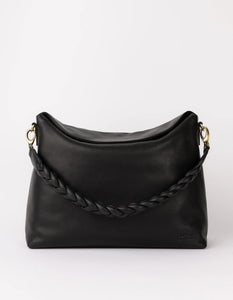 SIENNA BLACK SOFT GRAIN LEATHER