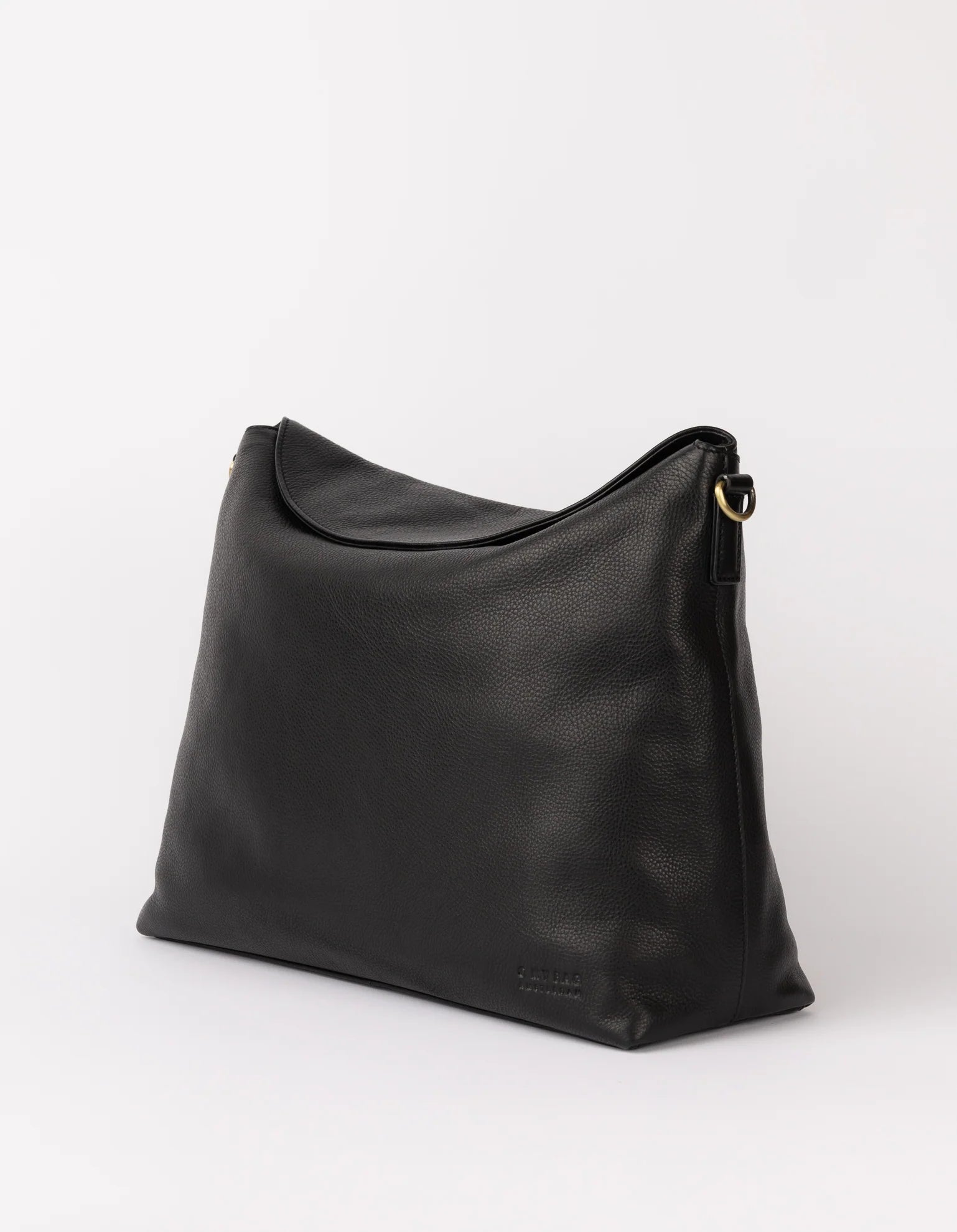 SIENNA BLACK SOFT GRAIN LEATHER