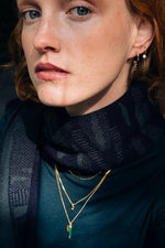 Afbeelding in Gallery-weergave laden, SNAKE PENDANT HOOPS
