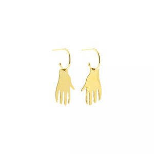 FRIDA KAHLO HAND EARRINGS
