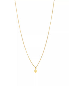 NECKLACE WITH TINY COMPASS PENDANT