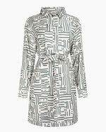 Afbeelding in Gallery-weergave laden, MARLY DRESS DUCK GREEN STRIPES
