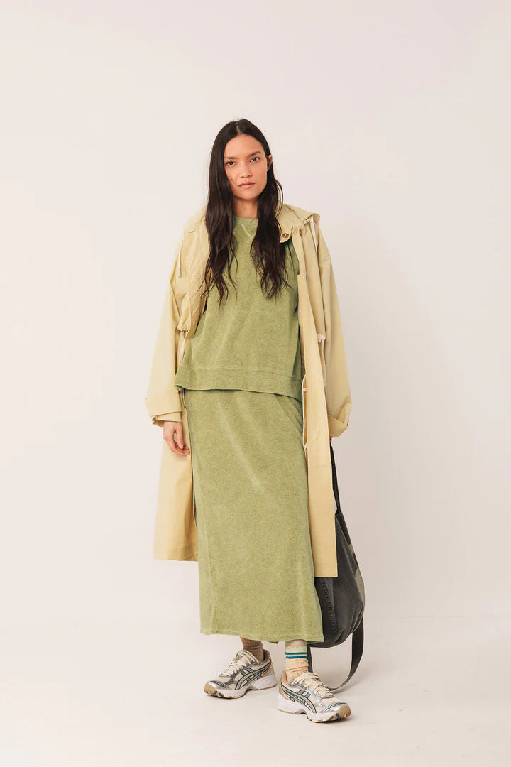 LONG TERRY SKIRT