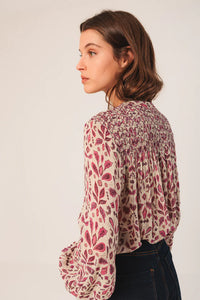 SMOCK DETAIL SHIRT