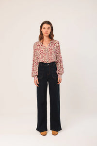 SMOCK DETAIL SHIRT