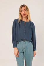 Afbeelding in Gallery-weergave laden, EMBROIDERED BOXY SHIRT
