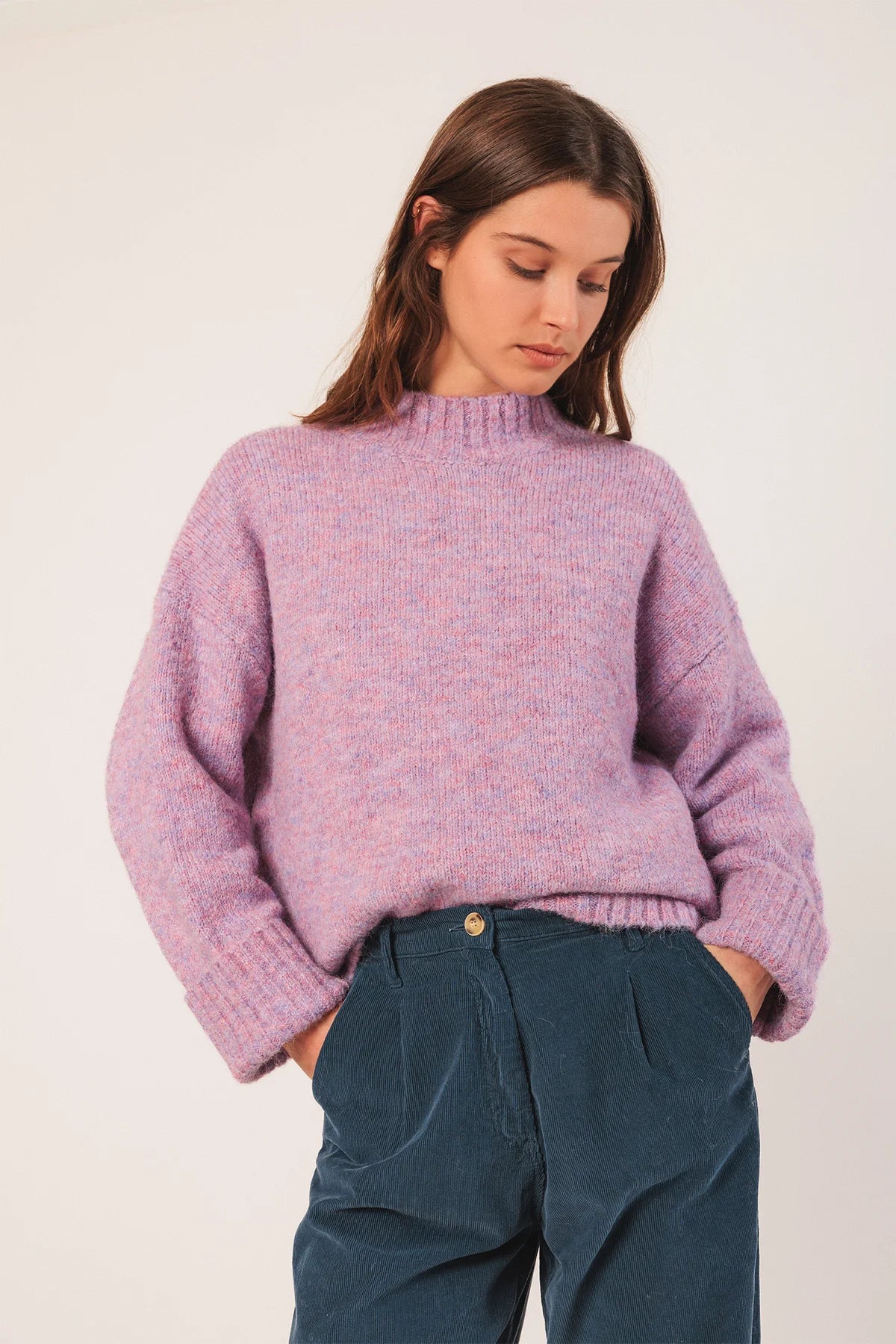 JERSEY TURTLENECK