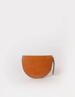 Afbeelding in Gallery-weergave laden, LAURA COIN PURSE COGNAC CLASSIC LEATHER
