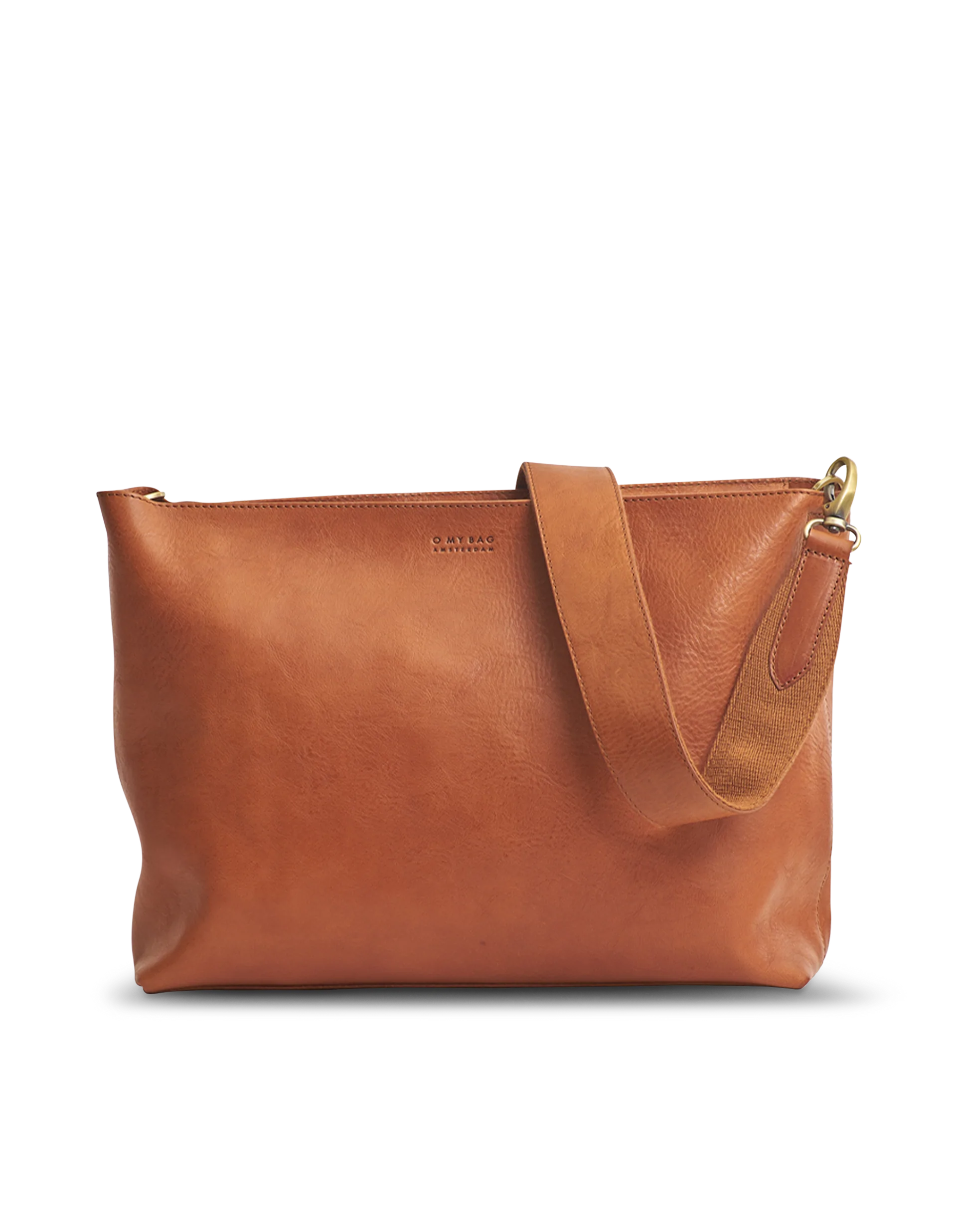 OLIVIA COGNAC STROMBOLI LEATHER