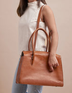 Afbeelding in Gallery-weergave laden, KATE COGNAC EN ZWART
