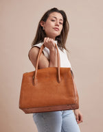 Afbeelding in Gallery-weergave laden, KATE COGNAC EN ZWART
